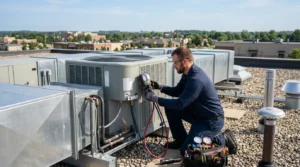 What Do Sun Prairie Commercial HVAC Services Typically Include?